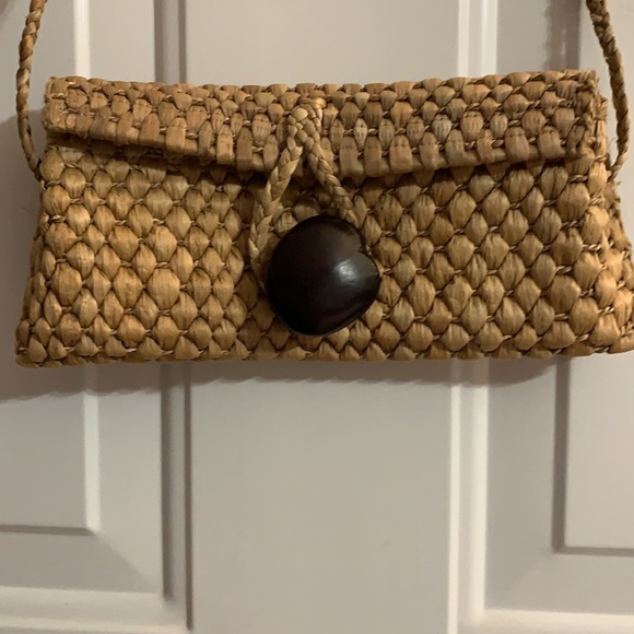 Natural Fiber Envelope Cross shoulder bag - Picture 2 of 9